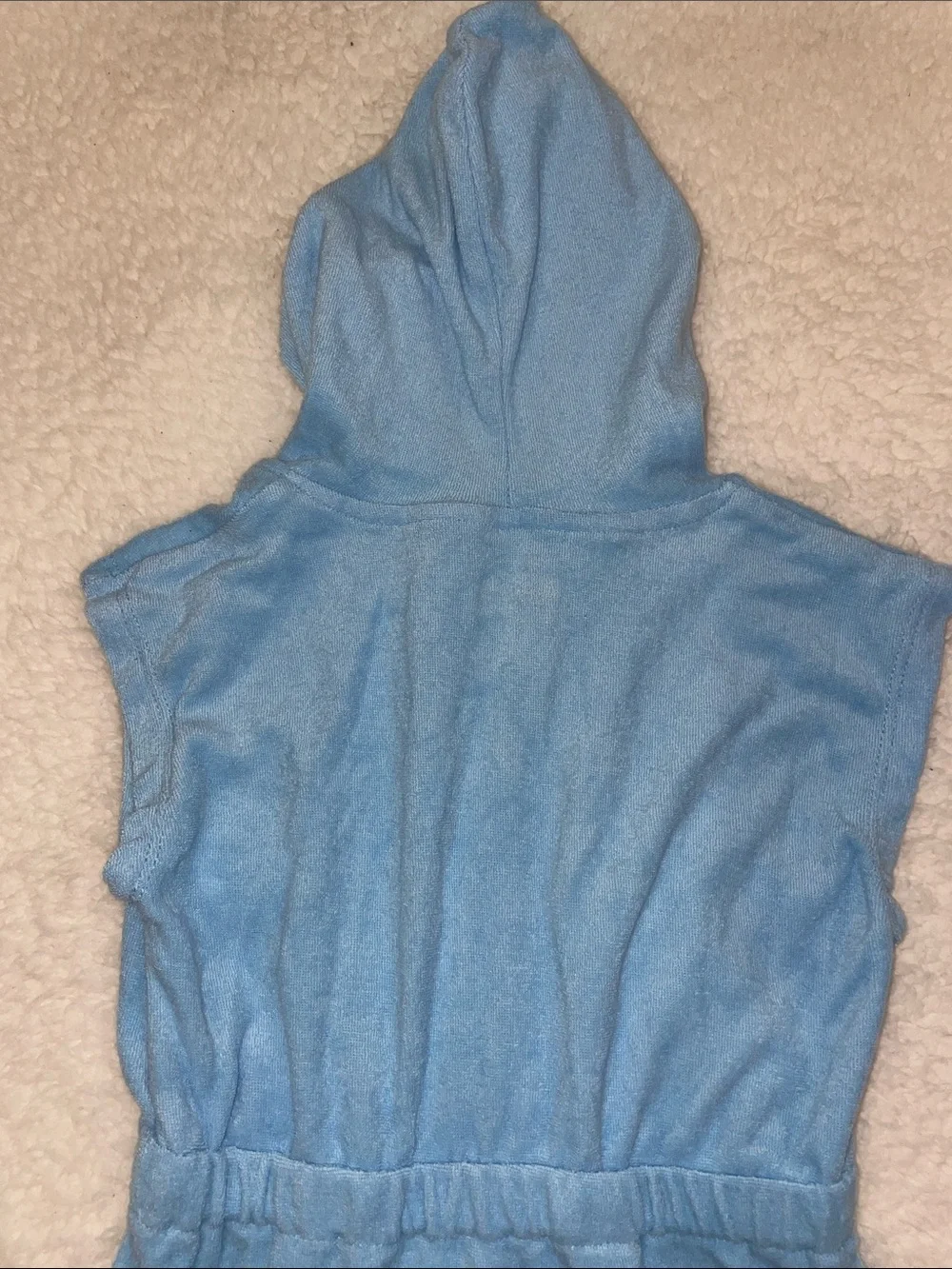 Bluey Terry Cloth Beach Coverup Dress